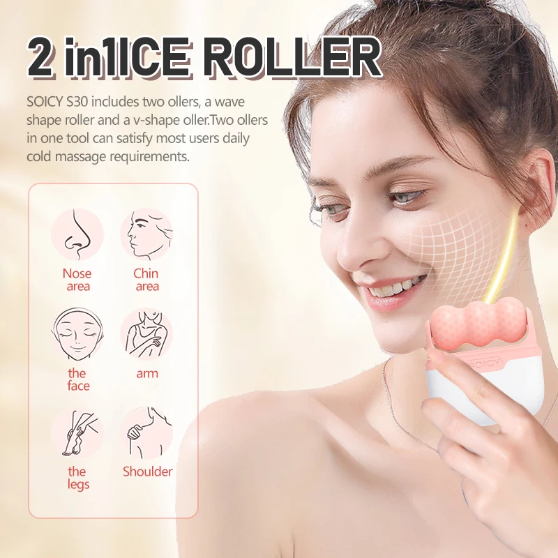2-in-1 Beiyakes Ice Roller for - Face Ice Roller Puffiness review and price