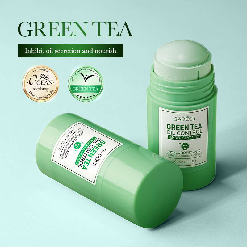 SADOER Green Tea & Rose Clay M - Green Tea Cleansing Clay Mask review and price