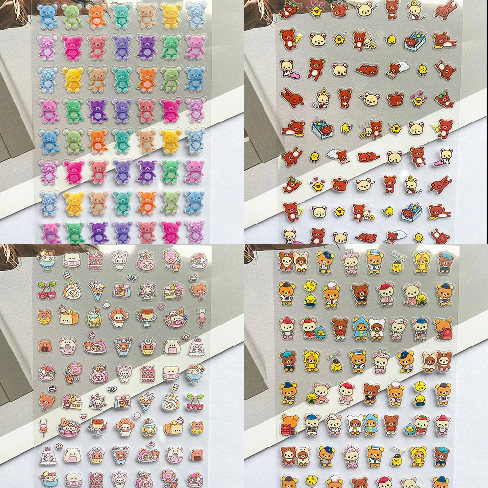 Pvc Super Mini Pink Rilakkuma  - Nail Art review and price