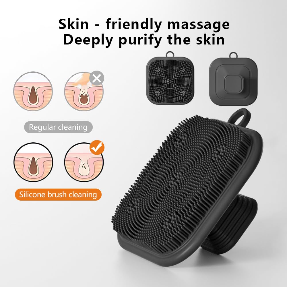 Facial Cleaning Brush Silicone - Silicone Face Scrubber Electric review and price