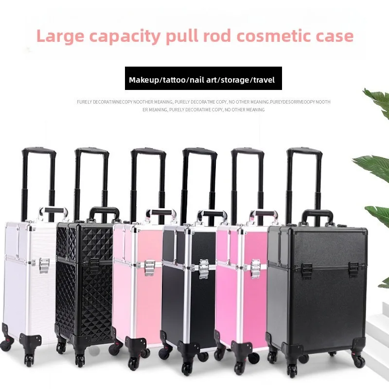 Rolling Cosmetic Luggage Organ - Makeup review and price