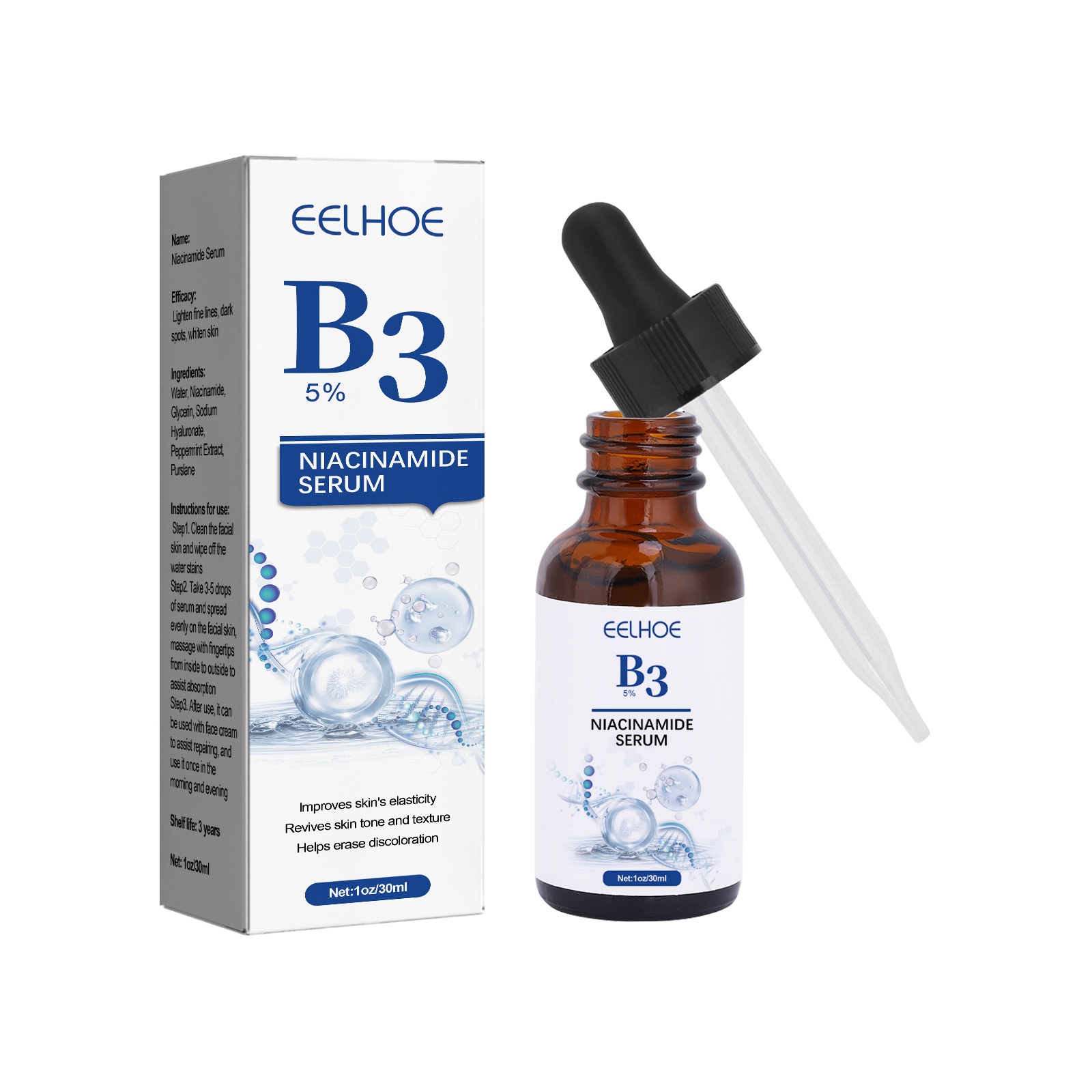 B3 Niacinamide Serum Wrinkle R - Niacinamide Pore Shrinking Essence review and price