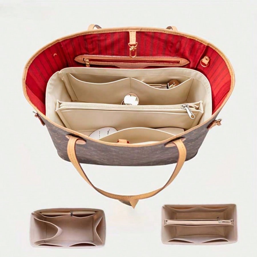 Felt Inset Bag Organizer, Mult - Makeup review and price