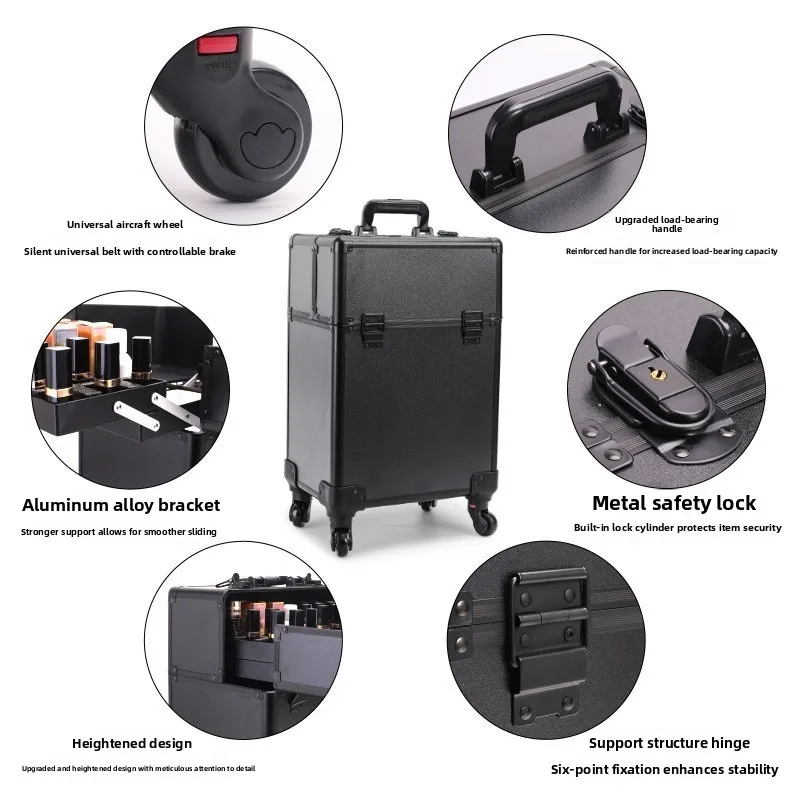 Aluminum Alloy Pro Large Capac - Makeup review and price